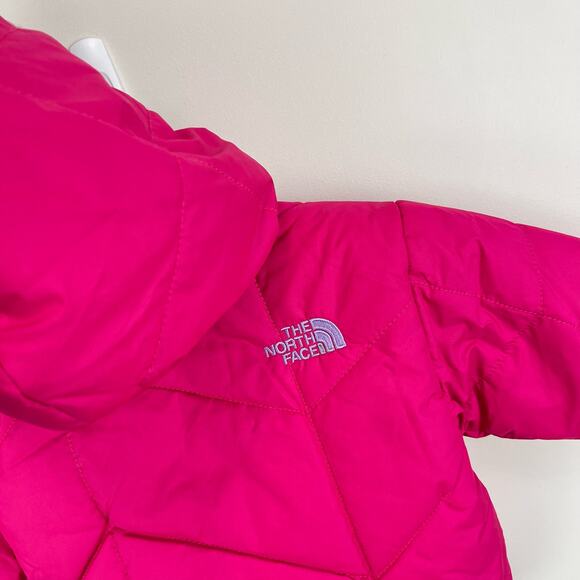 The North Face Girls Reversible Perrito Jacket 3-6 Months - Picture 13 of 13
